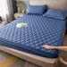 Waterproof Cover Single Piece Urine Barrier Breathable Dustproof Thickened Cotton Pad Non-Slip Fixed Mattress Protector_maomaolike.com