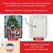 Pug Christmas Reindeer Porcelain Ornament Christmas Tree Hanging Decorations For Home Christmas Holiday, Rectangle, Gift, Multicolor_maomaolike.com