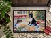 French Bulldog Christmas Cookies Doormat Front Door Mat Indoor Outdoor Rugs For Entryway, Non Slip Washable Low Pile, 24H X 36W_maomaolike.com