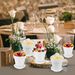 40 Pcs Dessert Cup Set With Lid Bottom Tray 40 Plastic Cake Cups 100 Spoon Mini Flower Pot Cups Dessert Ice Cream Yogurt Containers DIY Baking Pudding Holder For Birthday Wedding Party Supplies_maomaolike.com