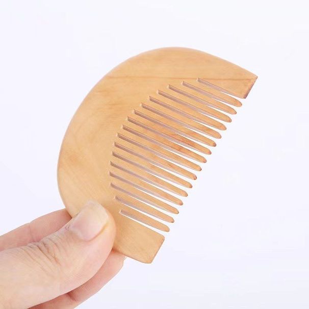Multi-Purpose Wooden Wide Tooth Comb, Scalp, Neck, Facial & Eye Area Massage Tool
_maomaolike.com
