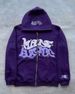 Men's Clothing joint trend Gothic punk hip-hop fashion zipper digital printing hoodie_maomaolike.com