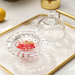 Glass Bird's Nest Cup With Cover Transparent Fruit Dim Sum Bowl Creative Sugar Bowl Tremella Bowl Delicate Set Soup Cup_maomaolike.com