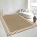 Living Room Rug,Large Rug,Oversized, Gold Leaves Design,Bedroom Rug,Soft And Thick, Machine Washable, Thickened Rug, Bedside Rug,Decorative Indoor Rug_maomaolike.com