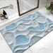 Bathroom Mat Toilet Mat Shower Mat Entrance Rug Absorbent Non-Slip Mat Soft Quick-Dry Machine Washable_maomaolike.com