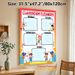 Classroom Cleaners Weekly Schedule Painting Poster, Vibrant Cartoon-style Poster, Practical Weekly Cleaning Duty Layout To Arrange Tasks, Ideal For_maomaolike.com