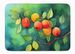 Missouri Hawthorns In Watercolor Memory Foam Kitchen Mat Machine Washable Anti-Fatigue Mat Cushion Comfort Bath Mat Or Kitchen Rug_maomaolike.com
