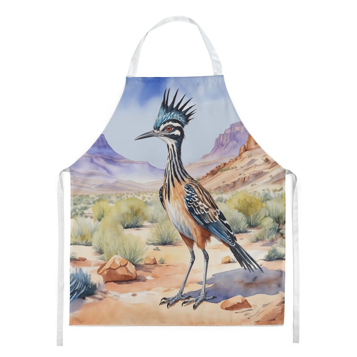 New Mexico Greater Roadrunner Apron Cooking Kitchen Server Baking Crafts Gardening For Adult Women Men, Unisex, Large, Multicolor_maomaolike.com