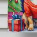 French Bulldog Christmas Reindeer House Flag Large Porch Sleeve Pole Decorative Outside Yard Banner Artwork Wall Hanging, Polyester, House Size, Multicolor_maomaolike.com