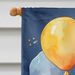 Redbone Coonhound Happy Birthday House Flag Large Porch Sleeve Pole Decorative Outside Yard Banner Artwork Wall Hanging, Polyester, House Size, Multicolor_maomaolike.com