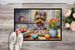 Decorating Easter Yorkshire Terrier Doormat Front Door Mat Indoor Outdoor Rugs For Entryway, Non Slip Washable Low Pile, 24H X 36W_maomaolike.com