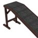 PawHut Dog Ramp For Bed, Pet Ramp For Dogs With Non-Slip Carpet And Top Platform, 74" X 16" X 25", Brown_maomaolike.com