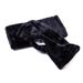 Unisex Thickened flannel half-finger gloves leopard print solid black gloves for men and women_maomaolike.com