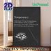 Temperance Themed Painting Poster, Monochrome Minimalist Lotus & Inspirational Text Poster, Thought-provoking Wisdom Decor Ideal For Home Office_maomaolike.com