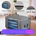 Foldable Non-Woven Quilt Storage Bag Waterproof Dustproof Closet Organizer For Bedding Blanket Clothes Pillow_maomaolike.com