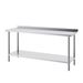 VEVOR 24 X 72 X 36 Inch Stainless Steel Work Table, Commercial Food Prep Worktable Heavy Duty Prep Worktable, Metal Work Table With Adjustable Height For Restaurant, Home And Hotel_maomaolike.com