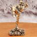 Brass Figurine Vintage Shaolin Kung Fu Monk Model Handheld Toy Gift Desktop Copper Craft Wholesale_maomaolike.com