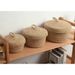 Home Woven Basket, Table Storage Box, Dining Table, Office_maomaolike.com