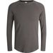 Men's Clothing Long-Sleeved Sports T-Shirt Cotton Training Suit Casual Thin Top Running Fitness Bottom_maomaolike.com