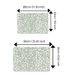 Bathroom Mat Toilet Mat Shower Mat Entrance Rug Absorbent Non-Slip Mat Soft Quick-Dry Machine Washable_maomaolike.com