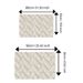 Bathroom Mat Toilet Mat Shower Mat Entrance Rug Absorbent Non-Slip Mat Soft Quick-Dry Machine Washable_maomaolike.com