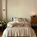 Nordic Boho French Vintage 50s Double-ply All-cotton Long-staple Cotton Oil Painting Style Digital Print Bedding_maomaolike.com