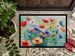 Anemones In Watercolor Doormat Front Door Mat Indoor Outdoor Rugs For Entryway, Non Slip Washable Low Pile, 24H X 36W_maomaolike.com