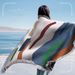 Camping Blanket Moisture Proof Picnic Mat Jacquard Tapestry Ins Style Sofa Towel Line Blanket Multifunctional Sofa Blanket_maomaolike.com
