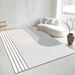 Living Room Rug Large Size Gorgeous Gold Frame Design Bedroom Rug Plush Thickened Machine Washable Thickened Underlay Interior Decorative Rug_maomaolike.com
