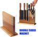 Home Kitchen Magnetic Knife Block Holder Rack Magnetic Stands With Strong Enhanced Magnets Multifunctional Storage Knife Holder_maomaolike.com