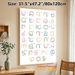 Pastel-toned Phonetic Symbols Painting Poster, Soft-hued Hand-drawn Style Poster, Educational Decorative Piece With Labeled Phonetic Marks, Suitable_maomaolike.com