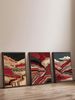 European And American Knitwear Styles, Mountain Peaks And Landscapes, Home Décor Paintings, Living Room Sofa Backdrop Artwork, Art Exhibition Pieces_maomaolike.com