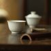 White Lotus Petal Wide Mouthed Master Cup, Personal Ceramic Tea Cup, Kung Fu Tea Set, Household Tea Cup_maomaolike.com
