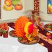 3 Piece Thanksgiving Tissue Turkey Decorations For Harvest Party Table Centerpiece Accessories_maomaolike.com
