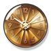 Yipula 7132 Silent Living Room Nordic Home New Model Simple Modern Sweep Second Wall Clock_maomaolike.com