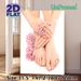 Manicure & Pedicure Themed Painting Poster, Soft-toned Elegant Floral Beauty Scene Poster, Gentle Soothing Decor Ideal For Beauty Salon, Spa And_maomaolike.com