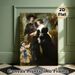 Vintage Aristocratic Family Portrait Painting Poster, Rich-toned Classical Art Poster, Elegant Historical Artwork Ideal For Living Room, Study And_maomaolike.com
