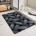 Bathroom Mat Toilet Mat Shower Mat Entrance Rug Absorbent Non-Slip Mat Soft Quick-Dry Machine Washable_maomaolike.com