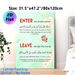 Islamic Entry & Leave Dua Painting Poster, Soft Watercolor Floral Decorative Poster, Offers Clear Religious Guidance For Entering And Leaving Spaces_maomaolike.com