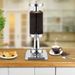 SOGA Single 3L Silver Stainless Steel Beverage Dispenser Ice Cylinder Clear Juicer Hot Cold Water Jug_maomaolike.com