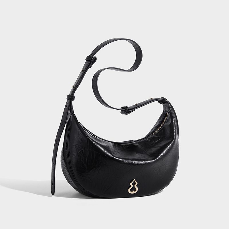 Wan Yue Fashion Versatile Crescent For Women 2026 Summer New Large Capacity Underarm Trendy Single Compartment Crossbody Bag_maomaolike.com