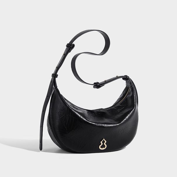Wan Yue Fashion Versatile Crescent For Women 2026 Summer New Large Capacity Underarm Trendy Single Compartment Crossbody Bag_maomaolike.com