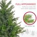 7ft Artificial Christmas Tree With 2445 Tips, Foldable Metal Stand, Easy Assembly, Hinged Xmas Tree For Home, Office, Holiday, Green_maomaolike.com
