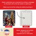 Chesapeake Bay Retriever And Santa Claus Porcelain Ornament Christmas Tree Hanging Decorations For Home Christmas Holiday, Rectangle, Gift, Multicolor_maomaolike.com