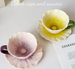 Particularly Beautiful Design Sense Niche High-Value Latte For Women Exquisite Coffee Cup And Saucer Set_maomaolike.com