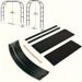 Adjustable Garden Arch, Plant Climbing Frame Suitable For Decorating Parties, Weddings, Birthdays, Christmas, Halloween Venues_maomaolike.com