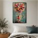 Wall Art Heart Balloon Painting Romantic Love Prints For Living Room Bedroom Anniversary Valentine Gift 40x60cm Framed_maomaolike.com