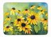 Maryland Black-Eyed Susans In Watercolor Memory Foam Kitchen Mat Machine Washable Anti-Fatigue Mat Cushion Comfort Bath Mat Or Kitchen Rug_maomaolike.com