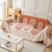 Soft Chenille Geometric Pattern Throw For 3-Seater Couch, Modern Striped Design, Multiple Sizes & Colors Cover Sofa_maomaolike.com