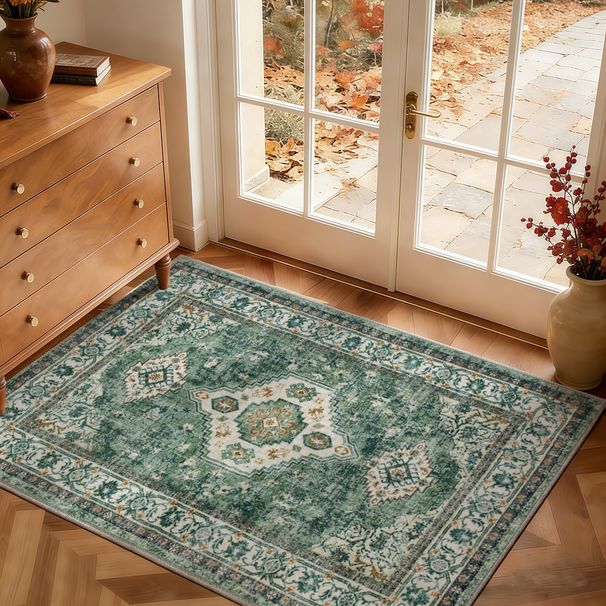 Small, Washable, Non-slip Rugs Suitable For Entryways, Kitchens, Laundry Rooms, Beside The Bed In Bedrooms, And Living Rooms. Machine-washable Rugs._maomaolike.com